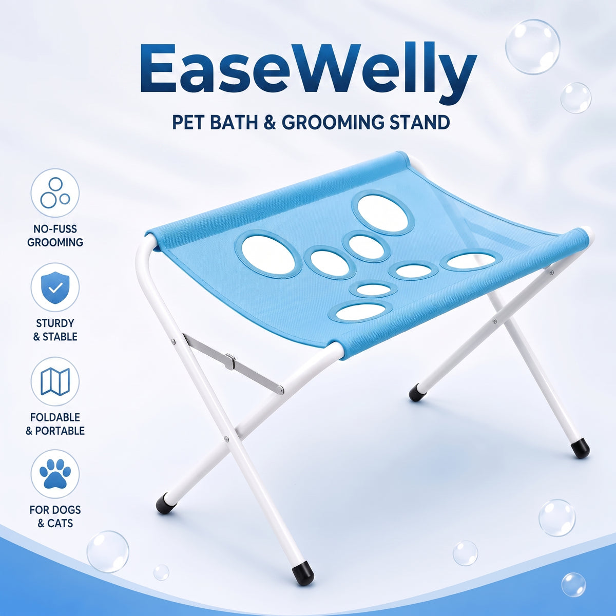 PetEase™ Grooming & Bath Stand