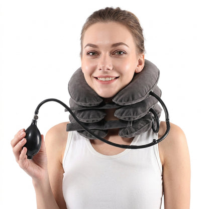 EaseWelly NeckEase™ | Inflatable Neck Stretcher & Cervical Support Collar